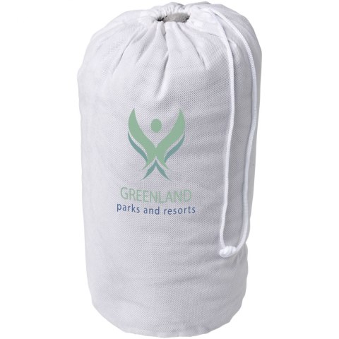 Koc z miękkiego polaru koralowego Bay szary