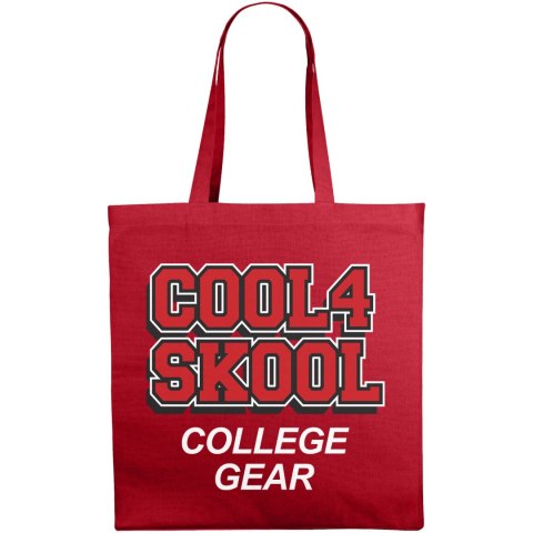 Bawełniana torba na ramię Odessa czerwony