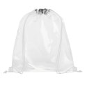 Plecak Lancaster premium biały, przezroczysty bezbarwny