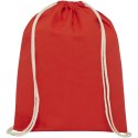 Plecak bawełniany premium Oregon czerwony
