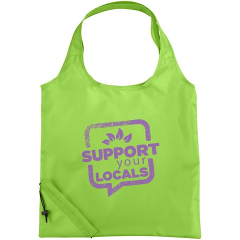 Składana torba na zakupy Bungalow limonka