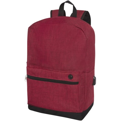 Biznesowy plecak na laptopa 15,6 cala Hoss heather dark red