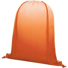 Gradientowy plecak Oriole ściągany sznurkiem pomarańczowy
