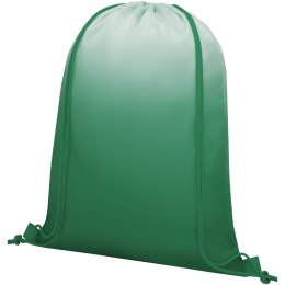 Gradientowy plecak Oriole ściągany sznurkiem zielony