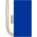 Orissa plecak ściągany sznurkiem z bawełny organicznej z certyfikatem GOTS o gramaturze 100 g/m² błękit królewski
