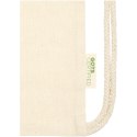 Orissa plecak ściągany sznurkiem z bawełny organicznej z certyfikatem GOTS o gramaturze 100 g/m² natural