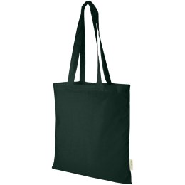 Orissa torba na zakupy z bawełny organicznej z certyfikatem GOTS o gramaturze 100 g/m² ciemnozielony