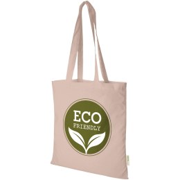Orissa torba na zakupy z bawełny organicznej z certyfikatem GOTS o gramaturze 100 g/m² pale blush pink