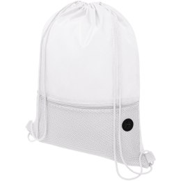Siateczkowy plecak Oriole ściągany sznurkiem biały