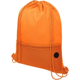 Siateczkowy plecak Oriole ściągany sznurkiem pomarańczowy