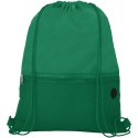 Siateczkowy plecak Oriole ściągany sznurkiem zielony