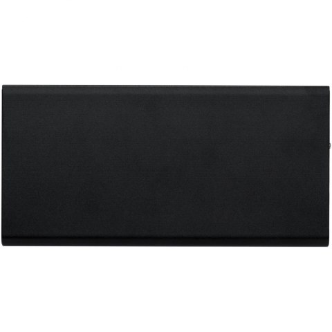 Aluminiowy powerbank Plate 8000 mAh czarny