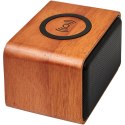 Głośnik Wooden z bezprzewodową ładowarką indukcyjną drewno