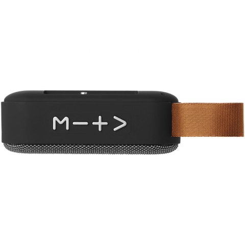 Materiałowy głośnik Bluetooth® Fashion szary