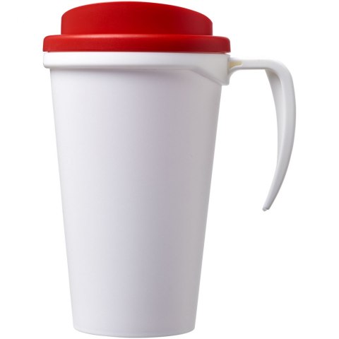 Kubek termiczny z serii Americano® Grande o pojemności 350 ml biały, czerwony