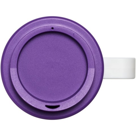 Kubek termiczny z serii Brite-Americano Grande o pojemności 350 ml biały, fioletowy