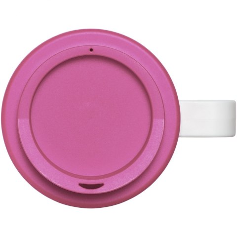 Kubek termiczny z serii Brite-Americano Grande o pojemności 350 ml biały, różowy