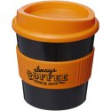 Kubek z serii Americano® Primo o pojemności 250 ml z uchwytem czarny, pomarańczowy