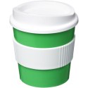 Kubek z serii Americano® Primo o pojemności 250 ml z uchwytem zielony, biały