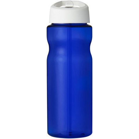 Bidon H2O Base® o pojemności 650 ml z wieczkiem z słomką niebieski, biały