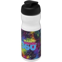 Bidon H2O Base® o pojemności 650 ml z wieczkiem zaciskowym biały, czarny