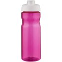 Bidon H2O Base® o pojemności 650 ml z wieczkiem zaciskowym magenta, biały