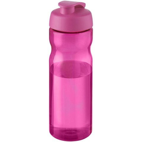 Bidon H2O Base® o pojemności 650 ml z wieczkiem zaciskowym magenta, magenta