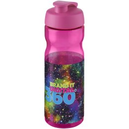 Bidon H2O Base® o pojemności 650 ml z wieczkiem zaciskowym magenta, magenta