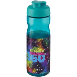 Bidon H2O Base® o pojemności 650 ml z wieczkiem zaciskowym morski, morski