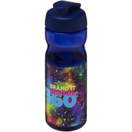 Bidon H2O Base® o pojemności 650 ml z wieczkiem zaciskowym niebieski