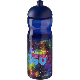 Bidon H2O Base® o pojemności 650 ml z wypukłym wieczkiem niebieski