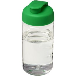 Bidon H2O Bop® o pojemności 500 ml z wieczkiem zaciskowym przezroczysty, zielony