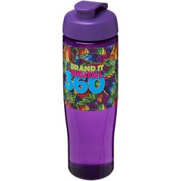 Bidon H2O Tempo® o pojemności 700 ml z wieczkiem zaciskowym fioletowy