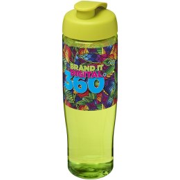 Bidon H2O Tempo® o pojemności 700 ml z wieczkiem zaciskowym limonka