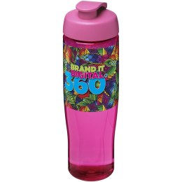 Bidon H2O Tempo® o pojemności 700 ml z wieczkiem zaciskowym magenta