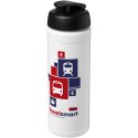 Bidon Baseline® Plus o pojemności 750 ml z wieczkiem zaciskowym biały, czarny