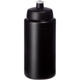 Bidon Baseline® Plus o pojemności 500 ml ze sportowym wieczkiem i uchwytem czarny