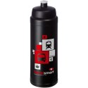 Bidon Baseline® Plus o pojemności 750 ml ze sportowym wieczkiem i uchwytem czarny