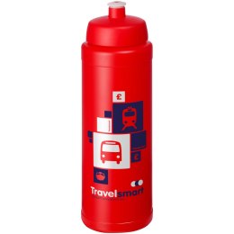 Bidon Baseline® Plus o pojemności 750 ml ze sportowym wieczkiem i uchwytem czerwony