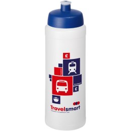 Bidon Baseline® Plus o pojemności 750 ml ze sportowym wieczkiem i uchwytem przezroczysty, niebieski