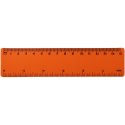 Linijka Rothko PP o długości 15 cm pomarańczowy