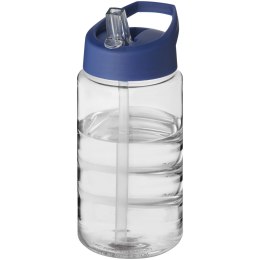 Bidon H2O Bop o pojemności 500 ml z wieczkiem z dzióbkiem przezroczysty, niebieski