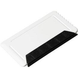 Skrobaczka do szyb wielkości karty kredytowej Freeze z gumką biały