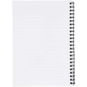 Notatnik Desk-Mate® w formacie A4 z okładką wykonaną z syntetycznego materiału. biały, czarny