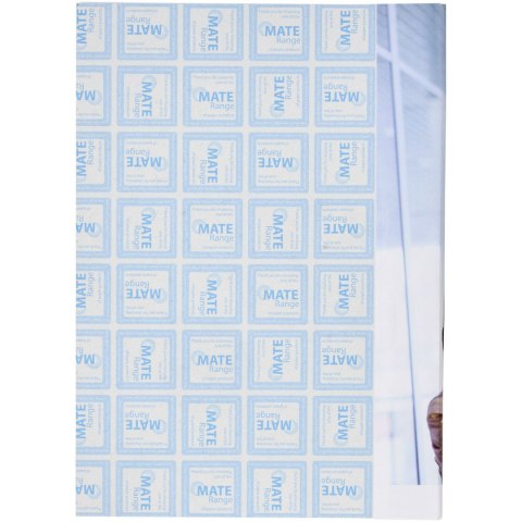 Notatnik Desk-Mate® w formacie A5 otwierany doformacie góry biały