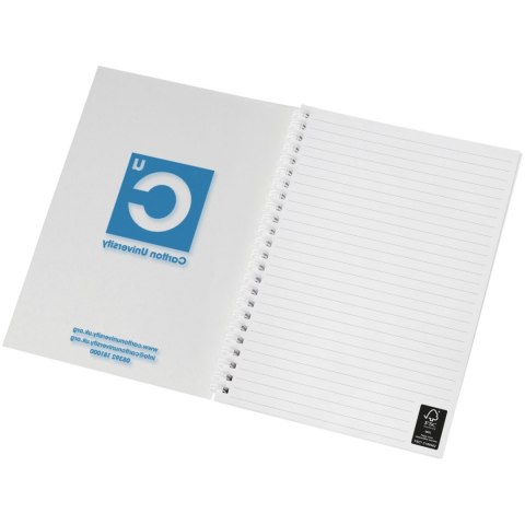 Notatnik Rothko w formacie A5 szroniony bezbarwny, biały