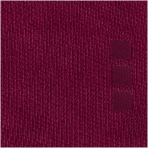 Damski t-shirt Nanaimo z krótkim rękawem bordo