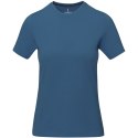 Damski t-shirt Nanaimo z krótkim rękawem tech blue