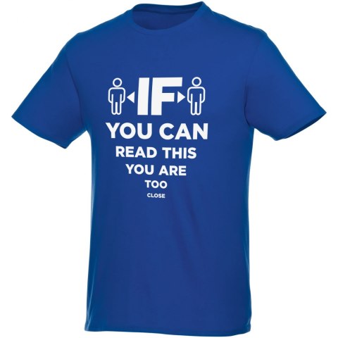 Męski T-shirt z krótkim rękawem Heros niebieski