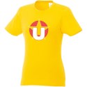 T-shirt damski z krótkim rękawem Heros żółty